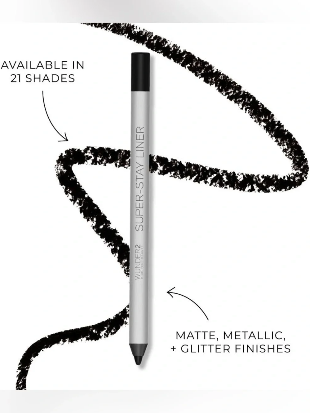 Bella Vita Wunder2 Glitter Gelly & Super-Stay Liners in Bronze, Black, Aubergine